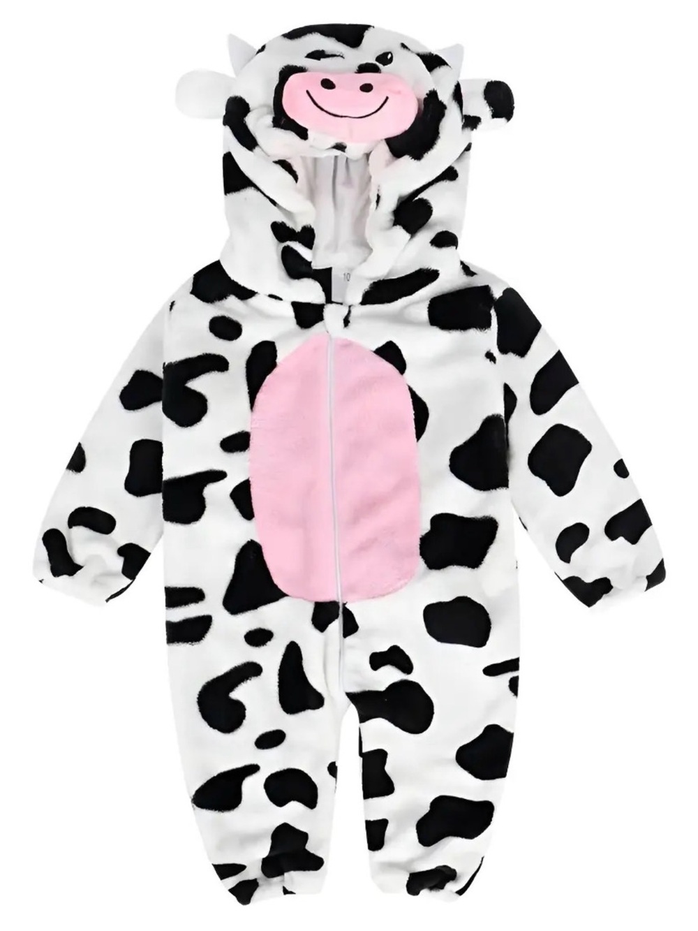 Cow Toddler Costume Jumpsuit, Unisex
